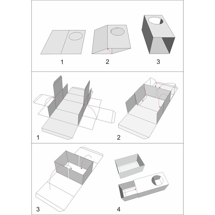 Коробка для сладостей, пенал, 15 х 6 х 5 см, нежно-розовый/ирис
