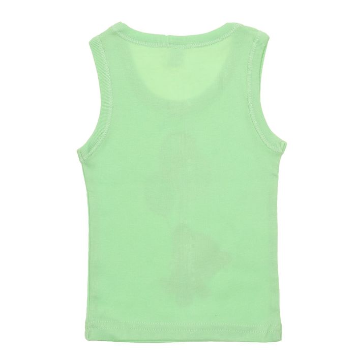 Майка для девочки, рост 62 см (40), цвет зелёный (арт. 212)