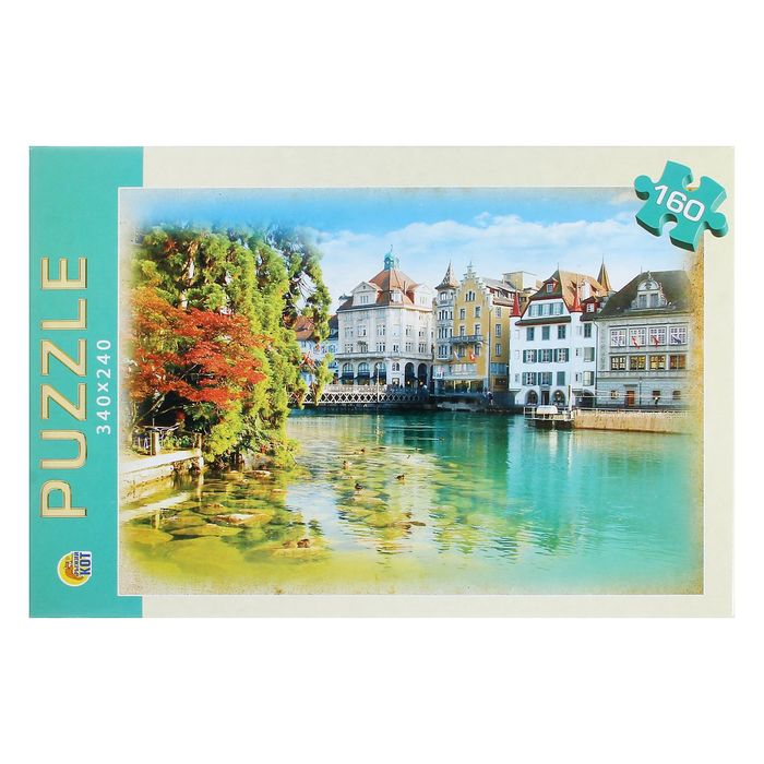 Пазл "Город мечты", 160 элементов