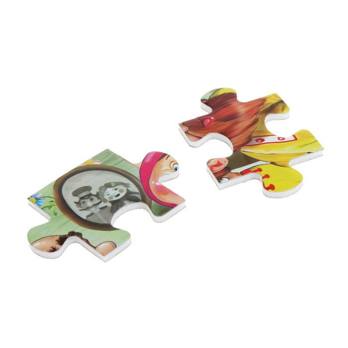 Макси-пазл "Курочка ряба", 24 элемента