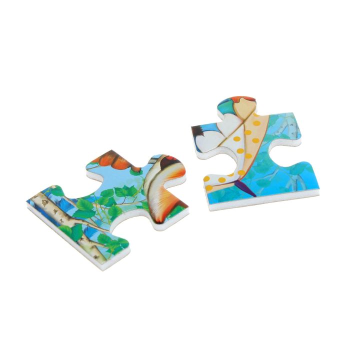 Макси-пазл "Петушок-золотой гребешок", 24 элемента