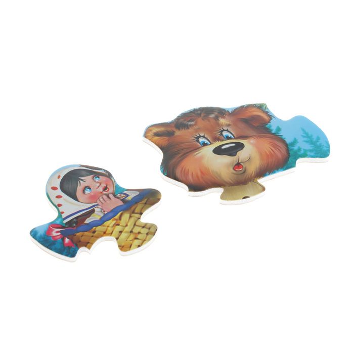 Рамка-пазл "Маша и медведь", блистер