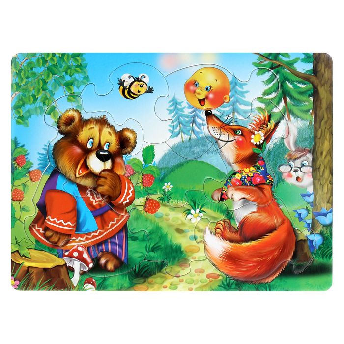 Рамка-пазл "Колобок"