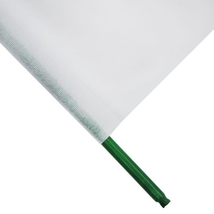 Парник «Весна», длина 5 м, 6 дуг из металла, укрывной материал 60 г/м², длина дуги 4 м