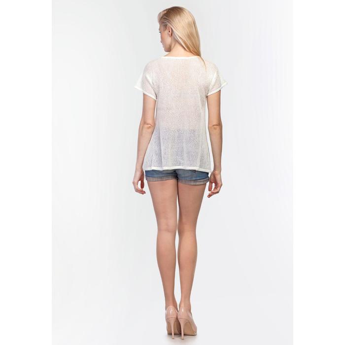 Джемпер женский 3397, цвет молочный, р-р 42, рост 168-170