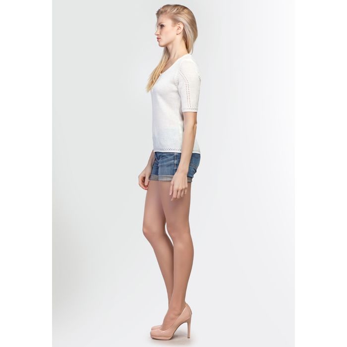 Джемпер женский 3408, цвет белый, р-р 48, рост 168-170