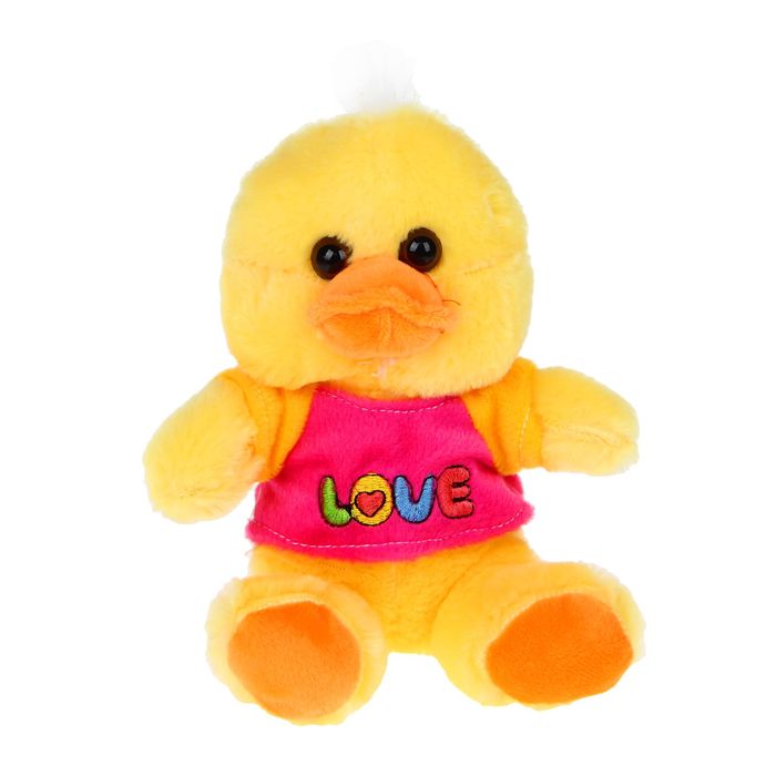 Мягкая игрушка «Звери в кофте» с вышивкой, цвета МИКС