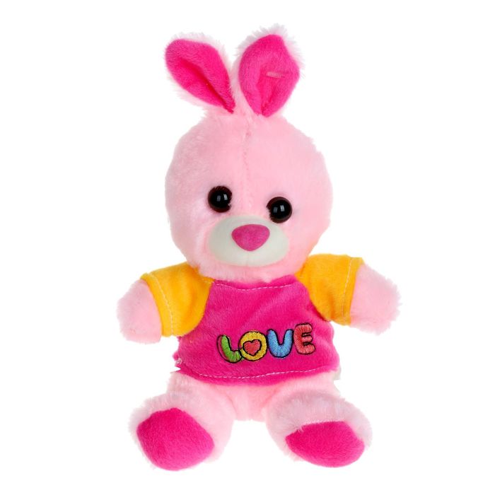 Мягкая игрушка «Звери в кофте» с вышивкой, цвета МИКС