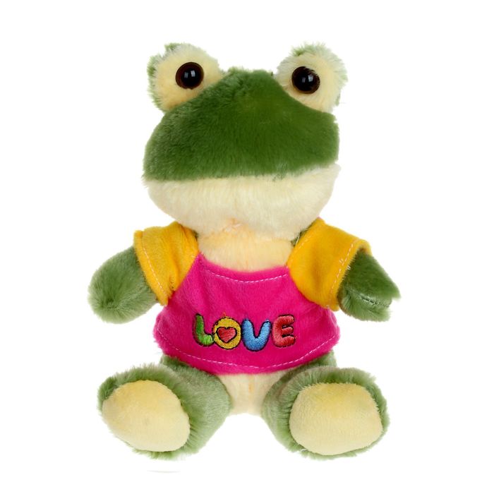 Мягкая игрушка «Звери в кофте» с вышивкой, цвета МИКС