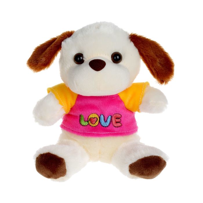 Мягкая игрушка «Звери в кофте» с вышивкой, цвета МИКС