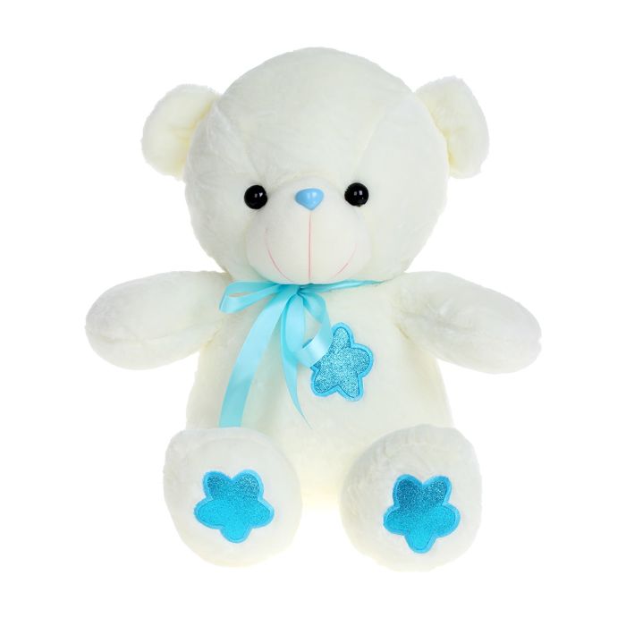 Мягкая игрушка «Медведь № 1» со звездой на груди и лапках, цвета МИКС