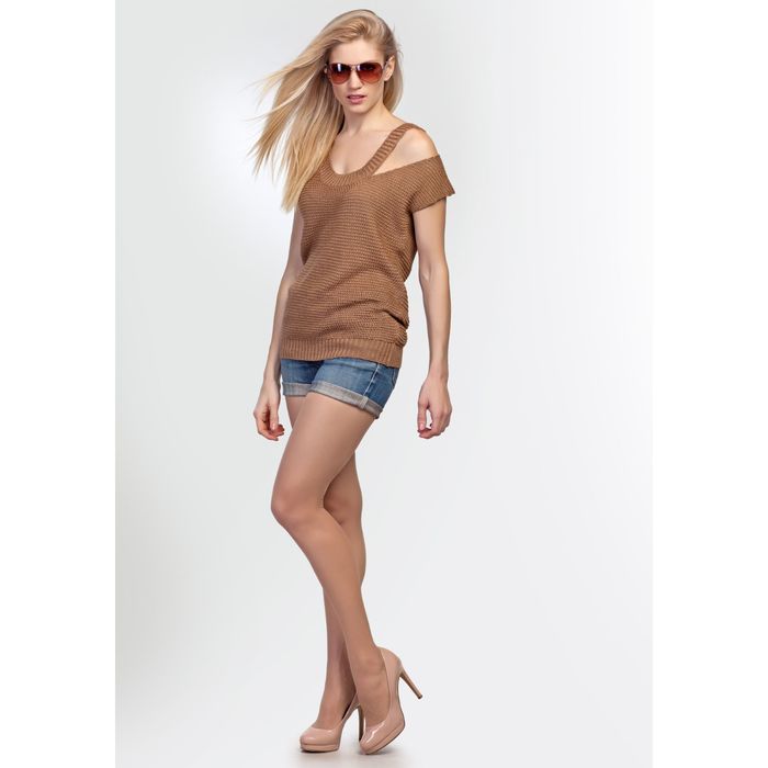 Джемпер женский 3398, цвет мокко, р-р 46, рост 168-170