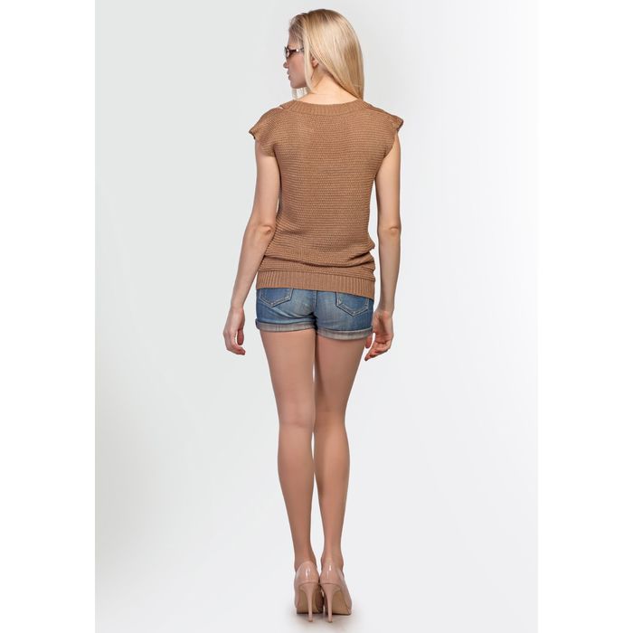 Джемпер женский 3398, цвет мокко, р-р 46, рост 168-170