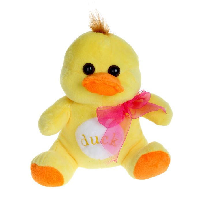 Мягкая игрушка «Звери» с вышитыми буквами на животе, цвета МИКС