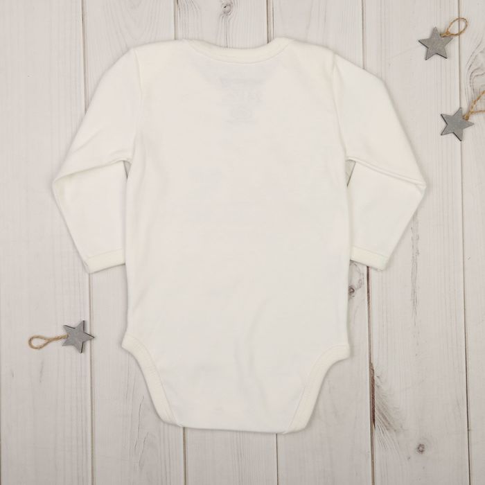 Боди детское "Весёлая компания", рост 74-80 см, 9-12 мес. (26 размер), 100% хлопок, интерлок