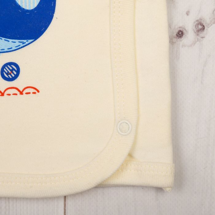 Кофточка детская "Морская", рост 74-80 см, 9-12 мес. (26 размер)