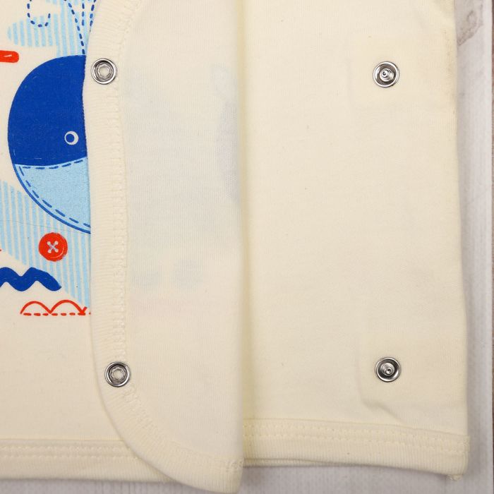 Кофточка детская "Морская", рост 74-80 см, 9-12 мес. (26 размер)