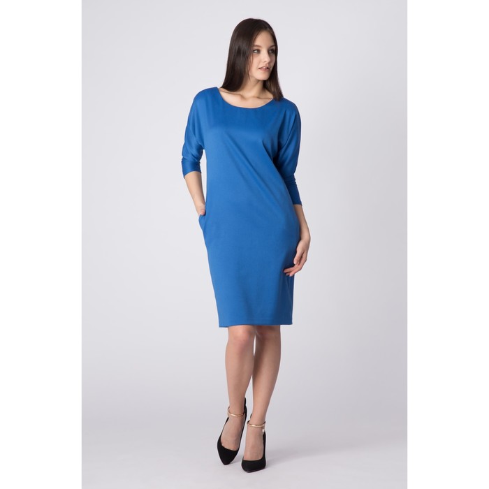 Платье женское Y2008-0054 new, цвет голубой, размер44/170