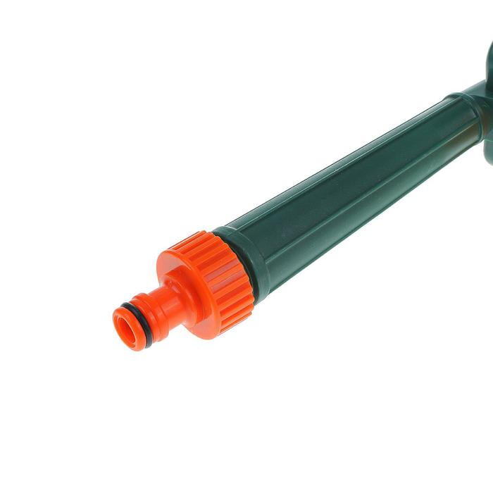 Щетка для мытья Li-Sa, проточная ручка со штуцером для подачи воды, 31 см
