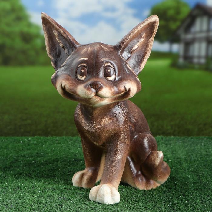 Садовая фигура "Ларик Welcome" шамот