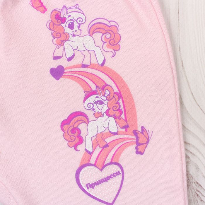 Ползунки "Пони", рост 62-68 см, 3-6 мес. (22 размер)