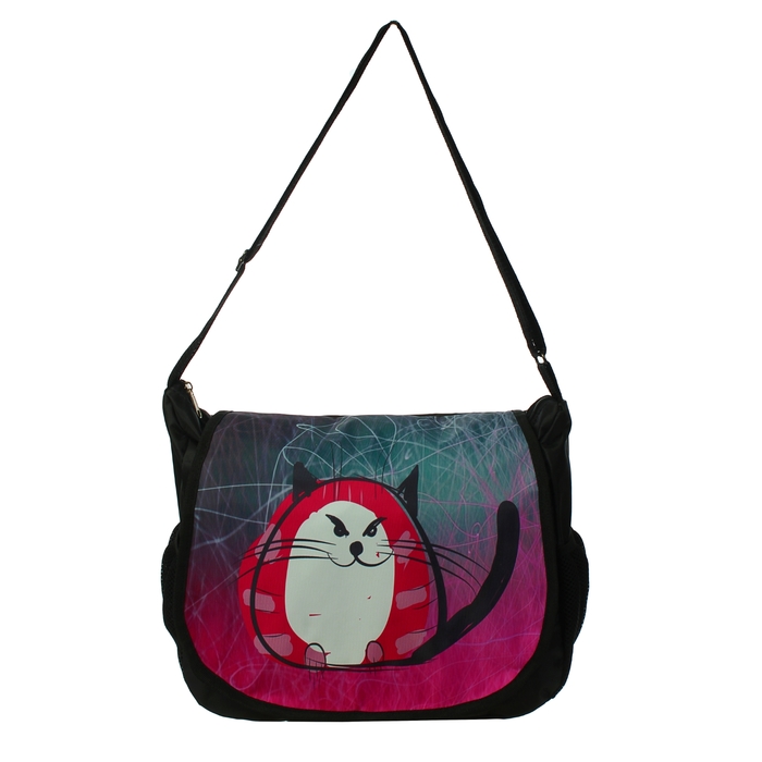 Сумка молодёжная, 1 отдел, 1 наружный карман, МИКС