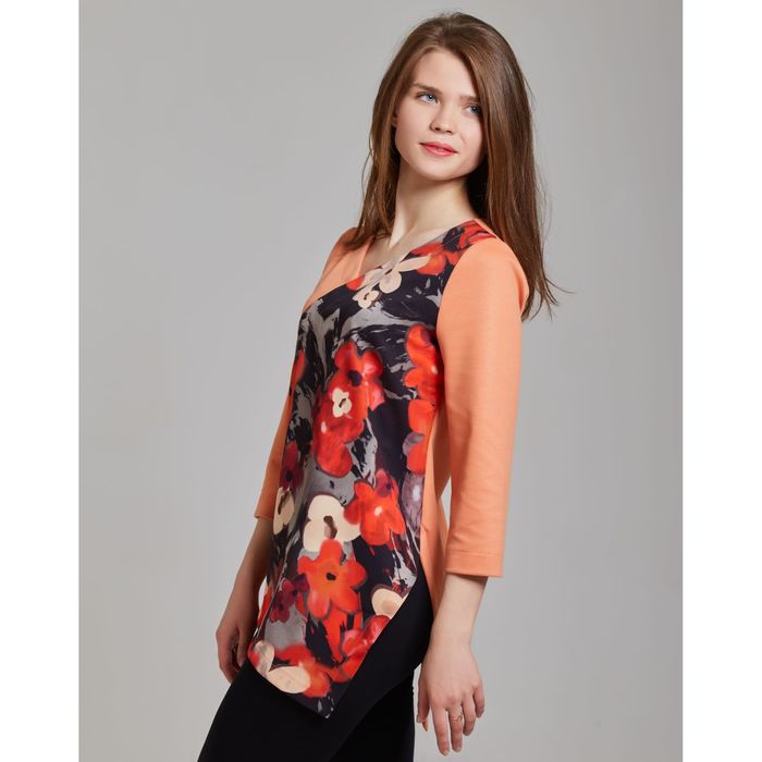 Джемпер женский Y0223-0068, цвет терракот, размер 48, рост 170