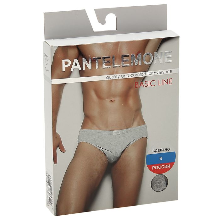 Набор мужских трусов (плавки) - 2 шт., размер 54, цвет серый (арт. PMP-031)