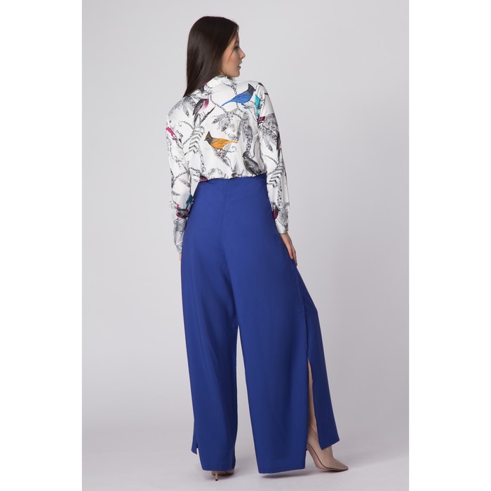 Брюки женские Y1339-0121, цвет синий, размер44/170