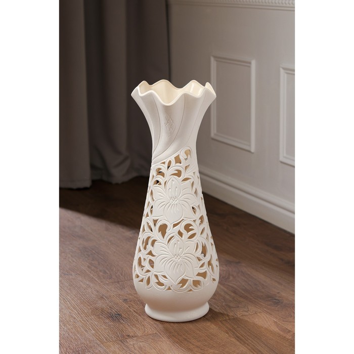 Ваза напольная "Вьюн" резка