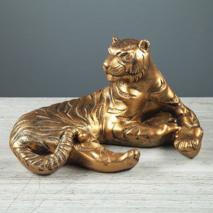Статуэтка "Тигр лежащий"