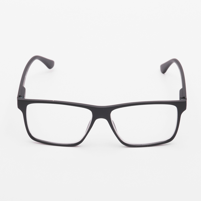 Очки "Прямоугольные", мужские, матовый пластик, цвет МИКС, +1 отгибающаяся дужка