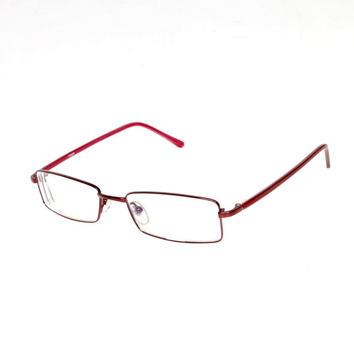 Очки "Прямоугольные" антиблик, в металле, линза пластик, цвет МИКС, -1