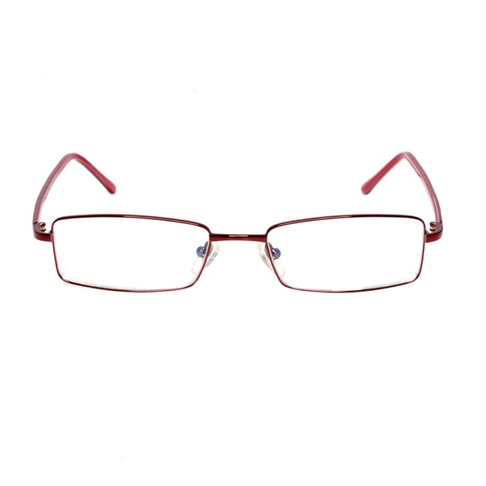 Очки "Прямоугольные" антиблик, в металле, линза пластик, цвет МИКС, -2