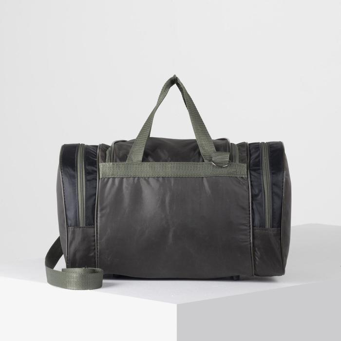 Сумка спортивная на молнии, 1 отдел, 3 наружных кармана, МИКС