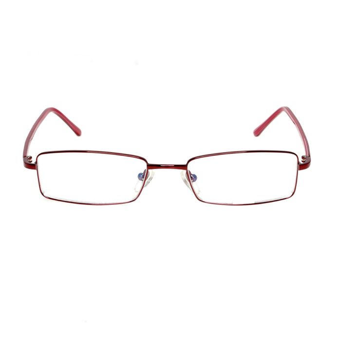 Очки "Прямоугольные" антиблик, в металле, линза пластик, цвет МИКС, -1,5