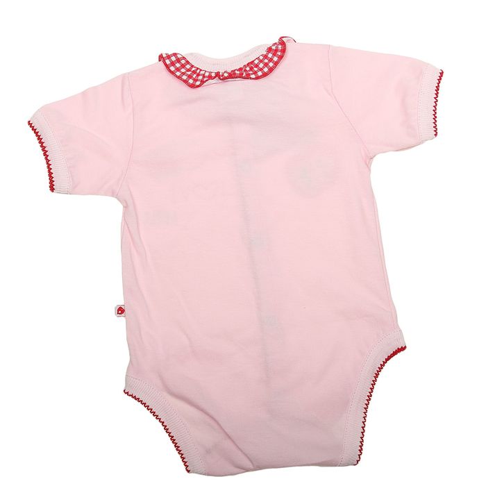 Боди, рост 62 см, цвет розовый (арт. 16604)