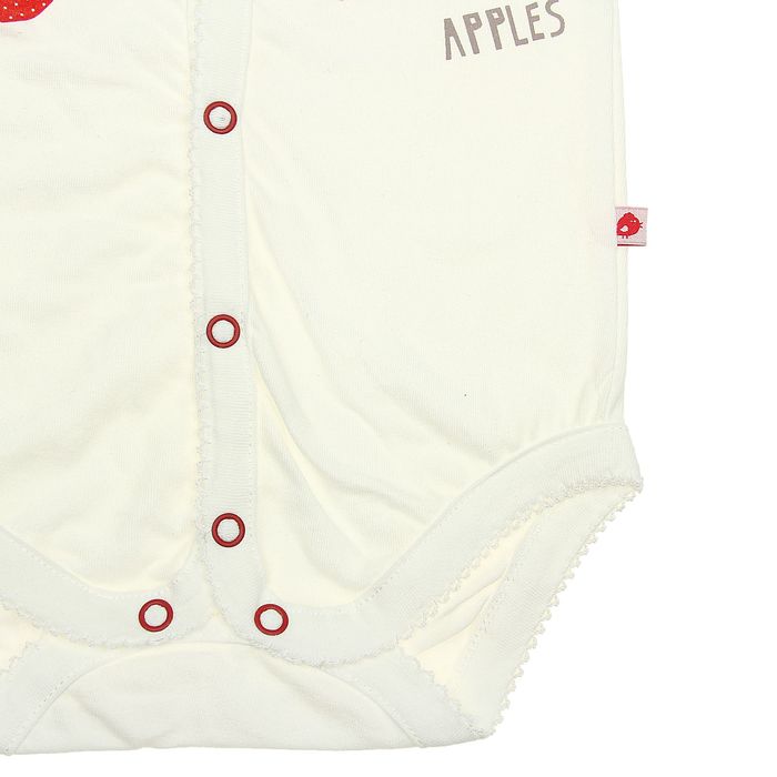 Боди, рост 62 см, цвет молочный (арт. 16604)