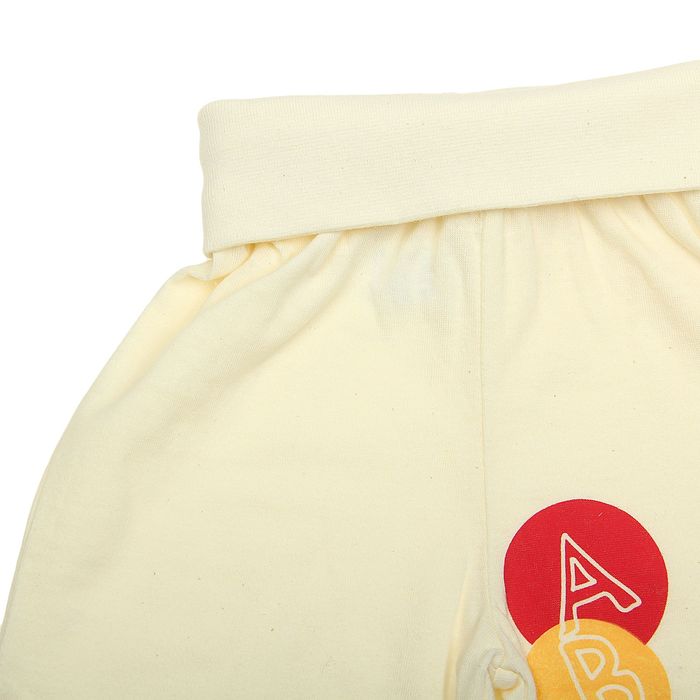 Штанишки, рост 68 см, цвет молочный (арт. 15183)