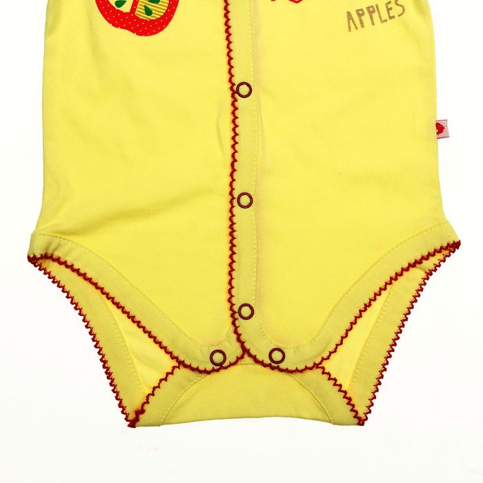 Боди, рост 74 см, цвет жёлтый (арт. 16604)