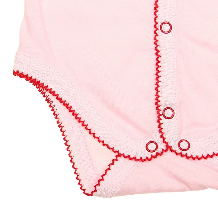 Боди, рост 68 см, цвет розовый (арт. 16604)