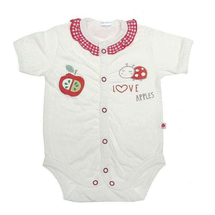 Боди, рост 74 см, цвет молочный (арт. 16604)