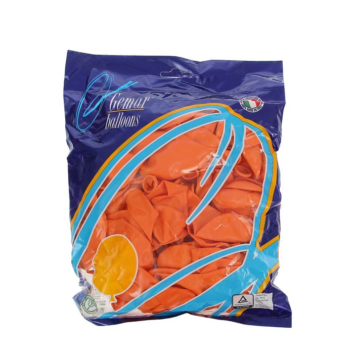 Шар латексный 10"/04 Пастель Orange 100 шт. G