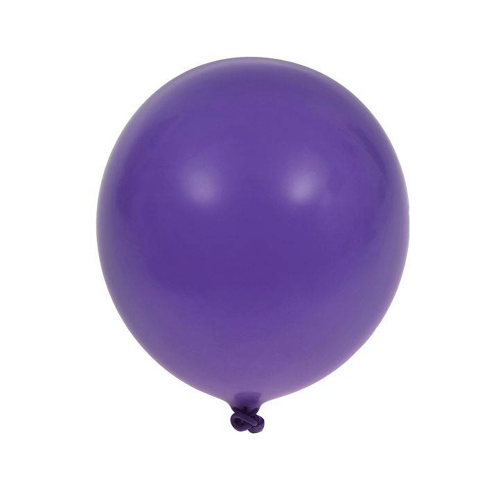 Шар латексный 10", пастель, набор 100 шт., цвет фиолетовый