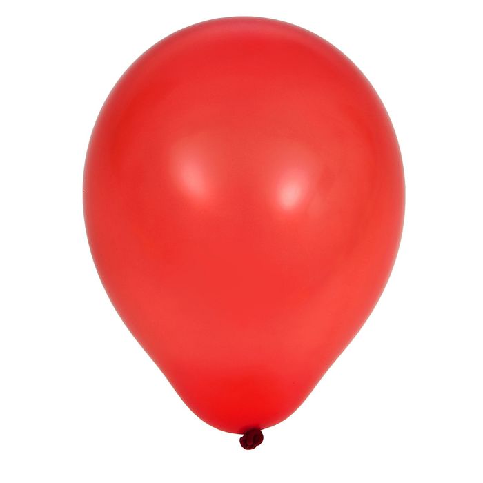 Шар латексный 5", кристалл, набор 100 шт., цвет оранжевый