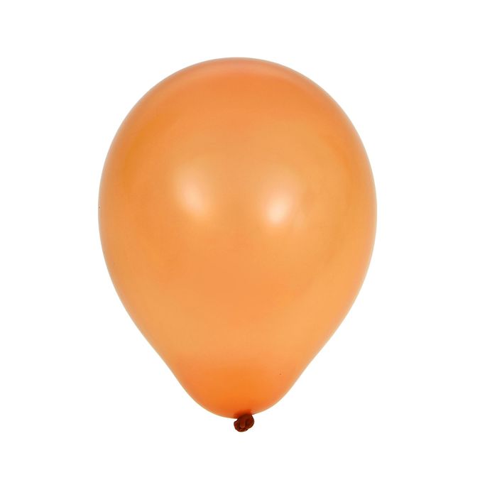 Шар латексный 5", пастель, набор 100 шт., цвет оранжевый