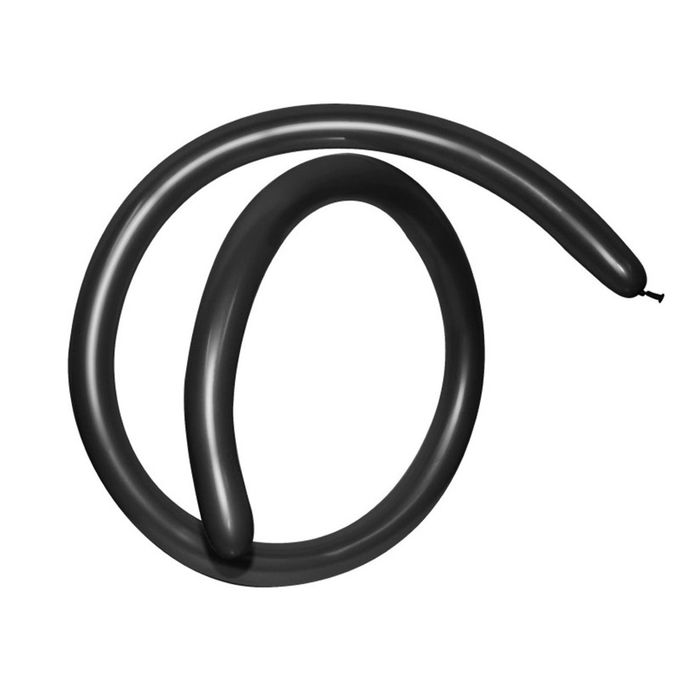 Шар для моделирования 260, пастель, набор 100 шт., цвет чёрный