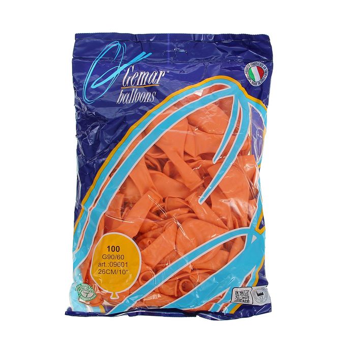 Шар латексный 10", пастель, набор 100 шт., цвет тропикано