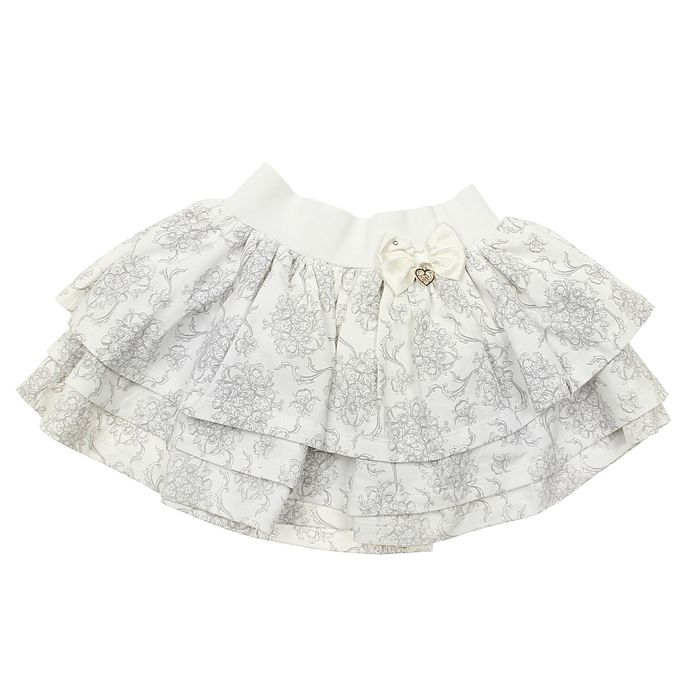 Юбка для девочки, рост 92 см (52), цвет ванильный