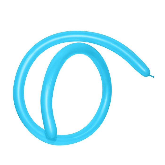 Шар для моделирования 160, пастель, набор 100 шт., цвет голубой